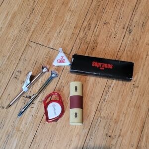HBO Sopranos Pen Set, Starz Fun Pen Set, Hbo, Calculator And Pen Etc